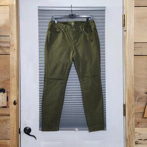 a.n.a. womans skinny ankle jeans  size 10